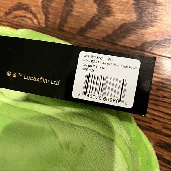 NWT {Stoney Clover} Star Wars Grogu Plush Large Pouch - Picture 2 of 3